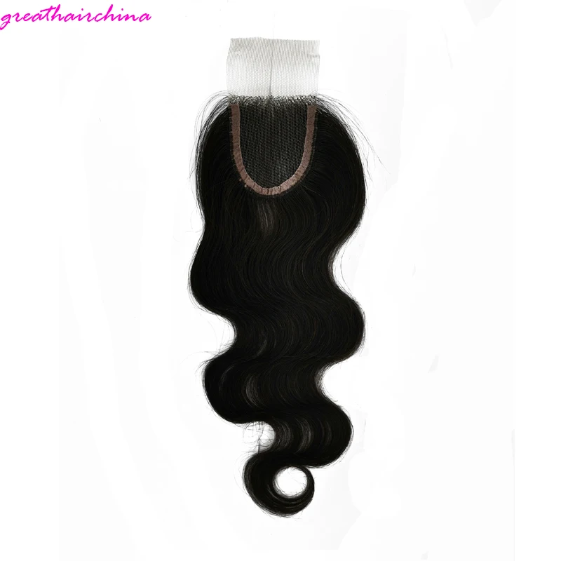 1Pcs Mini 2X2" Hair Closure Wavy Human Lace with Remy Extensions Which Is Easy To Care For And Use | Шиньоны и парики