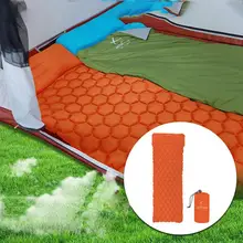 MeterMall Outdoor Camping Inflatable Sleeping Mat Single Ultra-light Bed