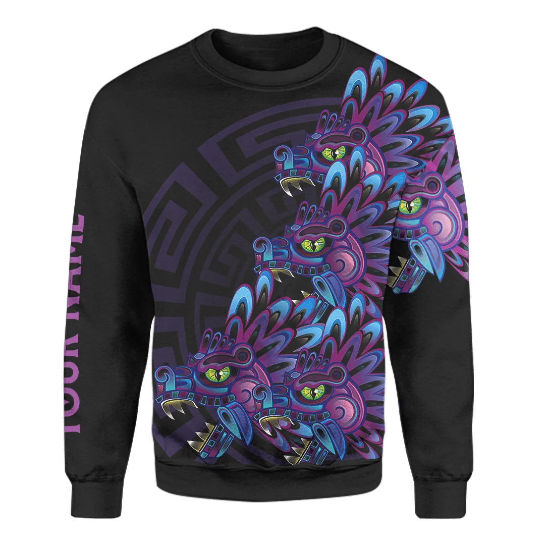 PLstar Cosmos 3Dprint Newest AZTEC MYTHOLOGY Custom Name Funny Harajuku Streetwear Causal Unique Unisex Hoodies/Sweatshirt/Zip 1