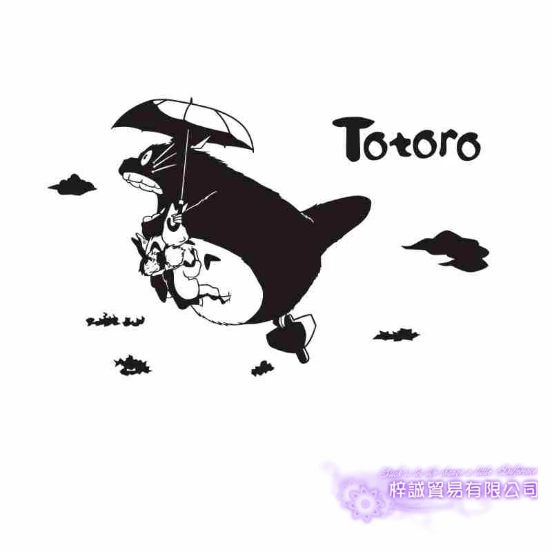 Pegatina Totoro Sticker Anime Cartoon Car Decal Sticker Vinyl Wall Stickers Decor Home Decoration