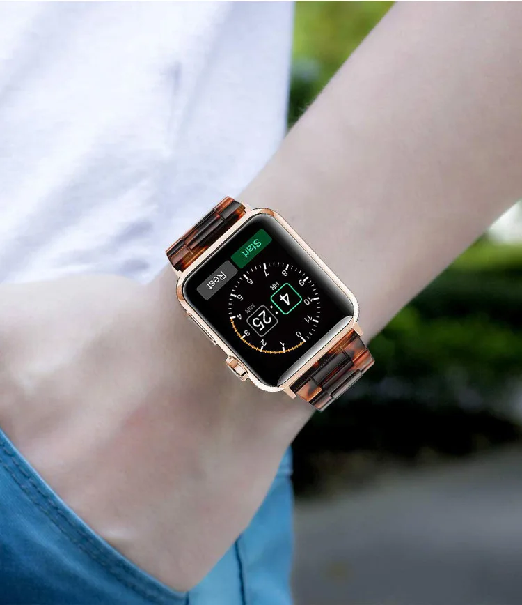 Ремешок резиновый для apple watch 44 мм 40 новый стиль сменный Браслет Apple Watch серии