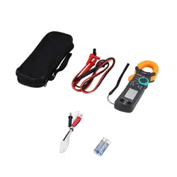 Pince multimètre numérique, testeur de tension de courant, Mini ampèremètre, Diode de résistance 