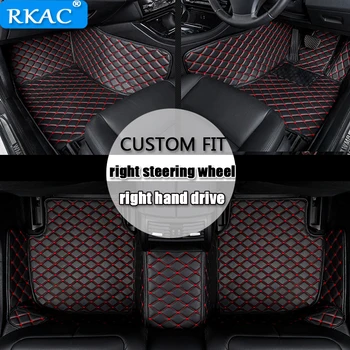 

RKAC Custom fit for CLeather Car mats for KIA K2 K3 K3S K4 K5 KX3 KX5 KX7 floor rear cargo liner Right hand drive