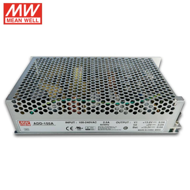 MEAN WELL ADD-155A 150W Switching Power Supply 13.8V 5V 13.3V DC 9.5A 3A 0.5A Battery Charger UPS Function | Обустройство дома