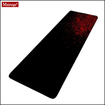

Black and Red Mouse Pad XXL Gamer Desk Mat Computer PC Large Keyboard Pad Gaming MousePad 90x40cm/80x30cm for Laptop Table Pads