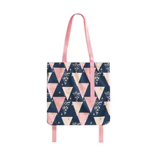 Женская сумка модная сумка на плечо простая геометрическая фигура сумка на плечо женская складная переносная Мобильная зеленая сумка для покупок