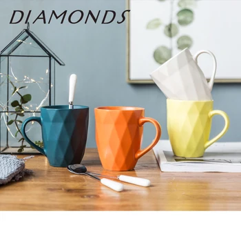 

Personalized Geometric Office Large Plain Coffee Mug Ceramic II50MKB