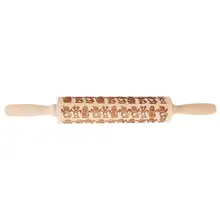 Рождество тиснение ролик снеговик шаблон выпечки тесто для печенья торт Скалка резной узор яркий и изысканный