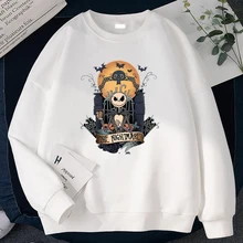 

Christmas Print Hoody Womens Personality Fashion Sweatshirt Vintage Fleece Hoodie Autumn Casual Women Clothes
