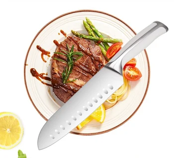 

Little Cook 8 Inch Kitchen Chef d2 Knife Fixed blade Sushi Knives Forged sharp Meat Clever Cutter Cooking Cuisine Tools Gadgets