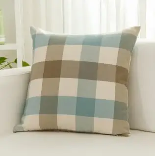 Modern sofa living room pillowcase Removable rectangular cushion cover Large stripe pillowcase