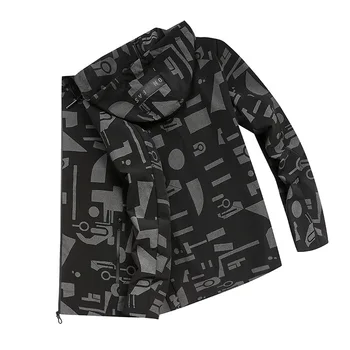 

Autumn Style Big Size Camouflage Coat Male Thin Section Plus Fat plus Leisure Top Fat Man Sports Jacket Male Loose