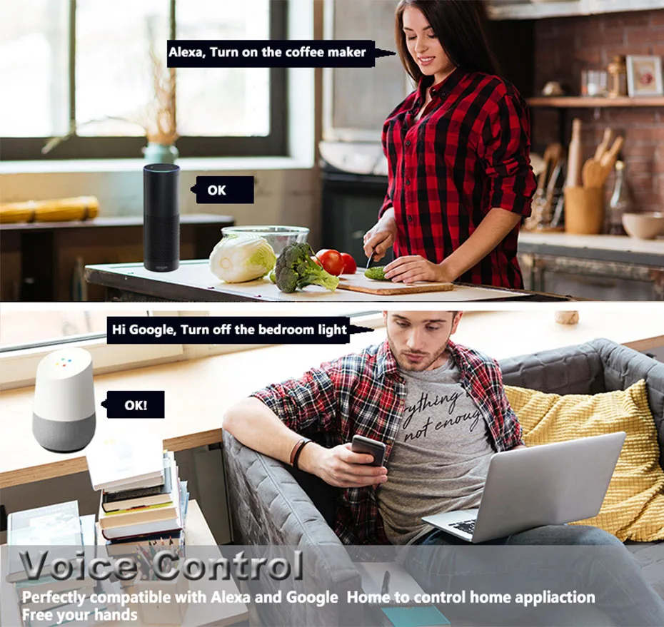 US UK EU Wifi Smart power plug