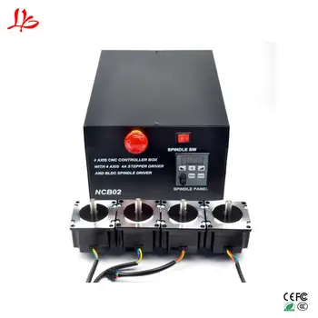 

CNC engraving machine control box USB interface 4axis MACH3 CNC Controller for diy cnc router
