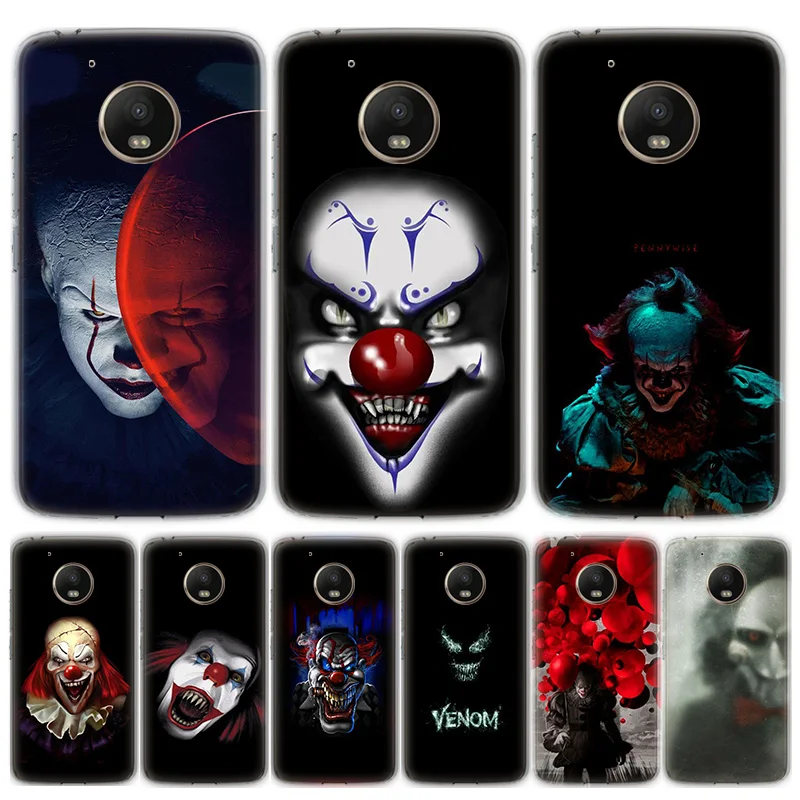 Чехол для телефона Killer Clowns MOTO Motorola G8 E4 E5 E6 G7 G6 G5S Plus Play Power ONE мягкий силиконовый