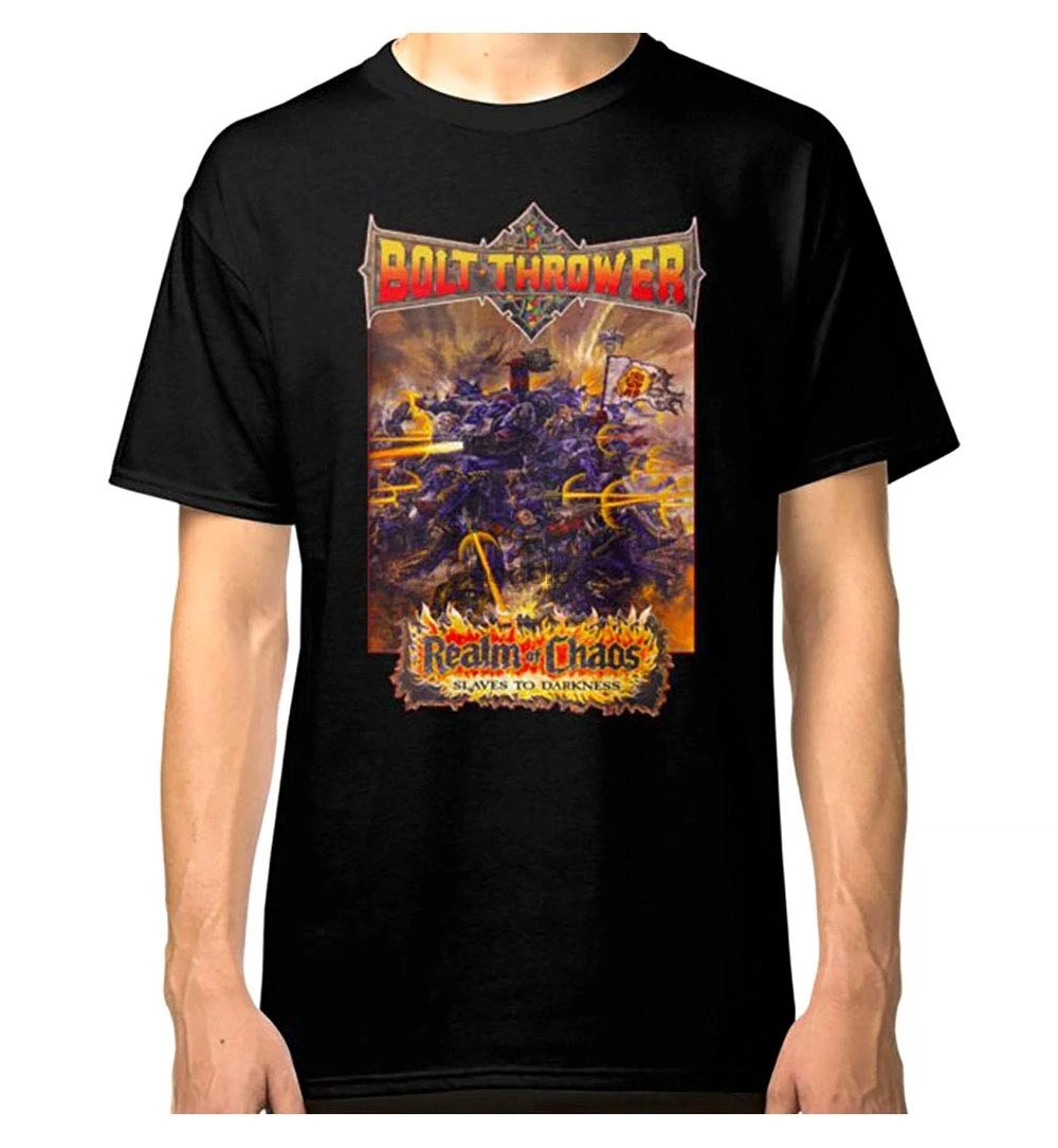 Bolt thrower realm of chaos t shirt Clearance