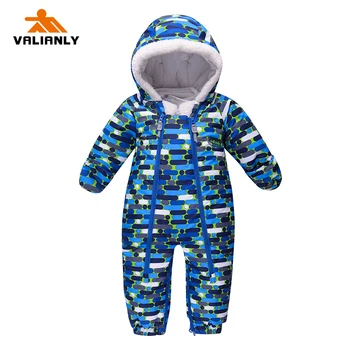 

2020 New Collection Winter Baby Clothes Rompers Hooded Toddler Girl Boy Clothes One Pieces Jumpsuit Winter Cotton Baby Outerwear