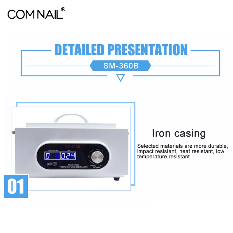 Preise Maniküre Sterilisator Instrument Autoklav Desinfektor Box LCD Display Hohe Temperatur Trockene Hitze Sterilisator für Maniküre Werkzeuge