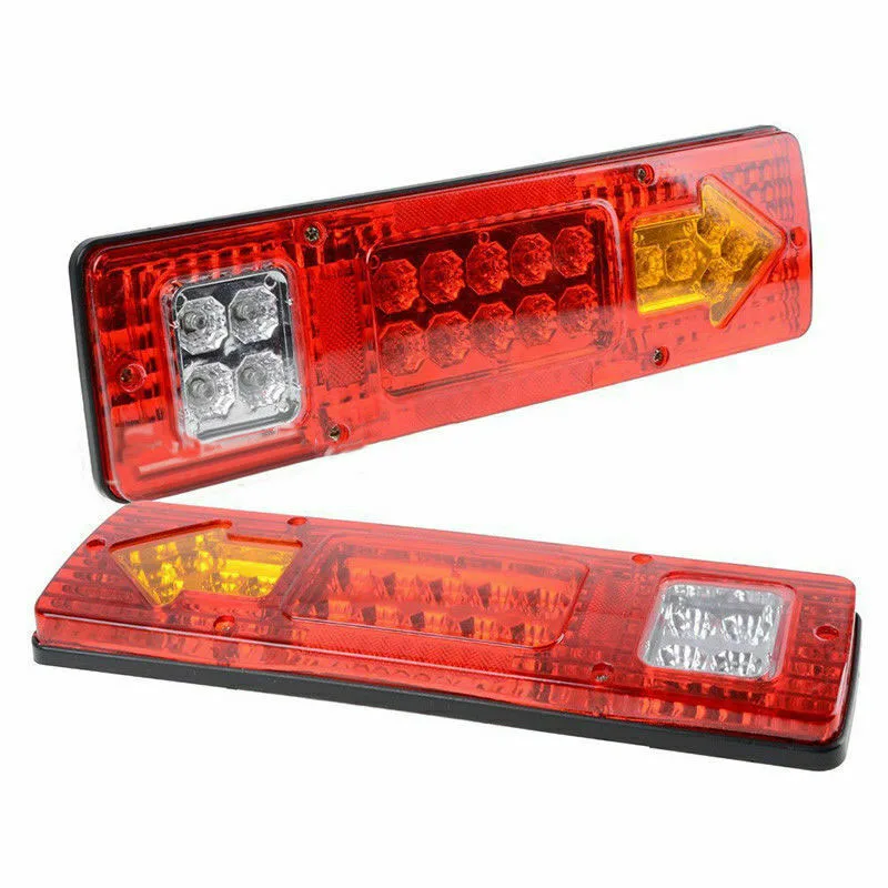 2х автомобильный красный 19LED DC 12V задний светильник Стоп задний Задний обратный указатель поворота запчасти