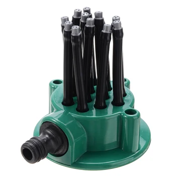 

Garden Automatic Sprinkler Fitting 360 Degree Rotating Watering & Irrigation Device Outdoor Water Hose Spray