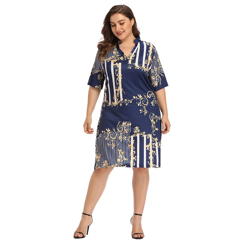 L-4XL Plus Size Dress Women Bodycon Thin Dresses Summer Big Size Ladies Clothes