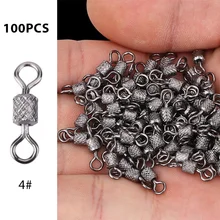 

100 Pcs High-strength Copper Barrel Rotating Ring, High-quality Metal Material, Strong Anti-rust, Fishing Accessories