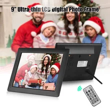 Andoer 9 дюймов ультратонкий IPS-LCD цифровой фоторамки альбом 1280*800 поддерживает фото/музыку/видео/часы календарь/будильник