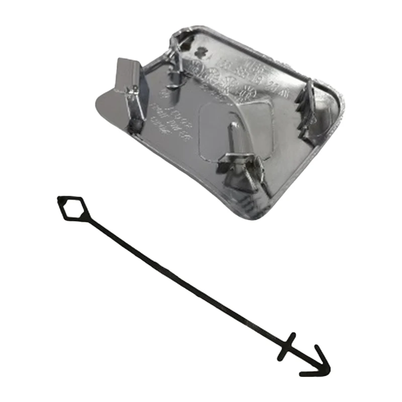 Camisin Front Bumper Tow Hook Eye Chrome Cover for Mercedes Mb Ml W166 1668851823 166 885 1823