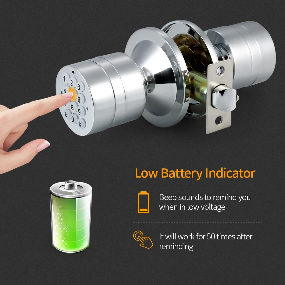 Безопасный кодовый дверной замок Голосовая подсказка клавиатура без клавиш цифра комбинация замков замок цифровой замок для офиса отеля квартиры