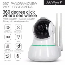 1080P Беспроводной Wi-Fi IP Камера EC31 360 градусов панорамный вид домашней безопасности Камеры Скрытого видеонаблюдения 2 аудиоданных Видеоняни и Радионяни