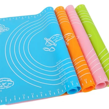 

Nonstick Silicone Baking Mat for Oven Scale Rolling Dough Mat Baking Rolling Fondant Pastry Mat Non-stick Bakeware Cooking Tools