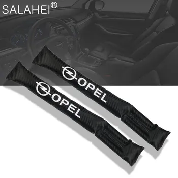 

Carbon Fiber Pattern Car Seat Gap Leakproof Strip Seat Pad Stopper Cover For OPEL Corsa Insignia Astra Antara Meriva Interior