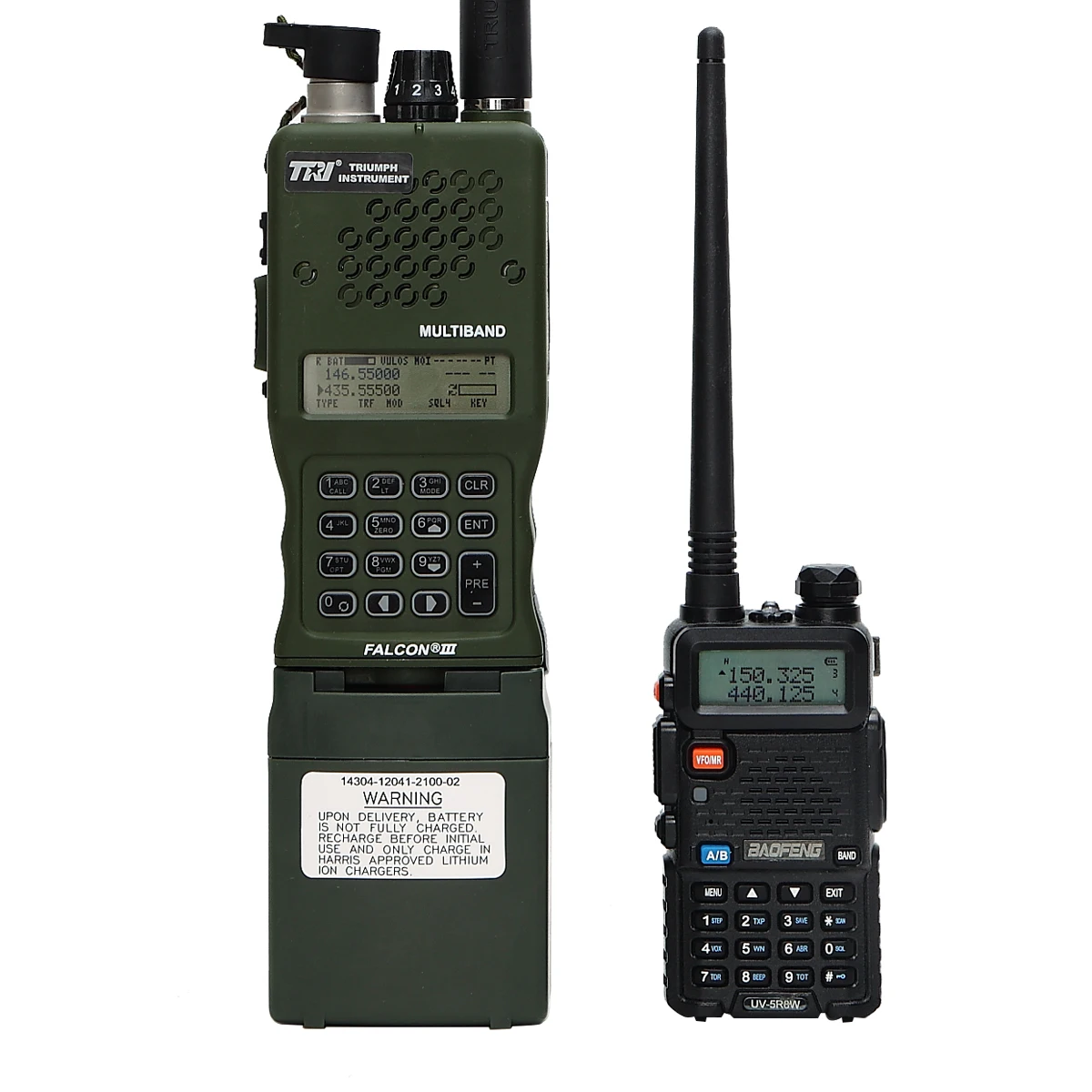 TRI PRC-152 10 Вт IPX7 тактический CS военный многополосный ручной алюминиевый корпус радиостанция MBITR рация HARRIS PRC 152