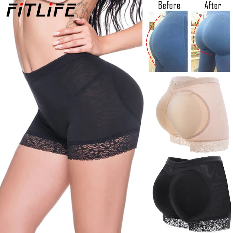 FITLIFE Women body pads Panty Bum Butt Lifter Ass Big Control Panties Fake Hip Enhancer Shaper Brief Push Underwear Bottom | Женская