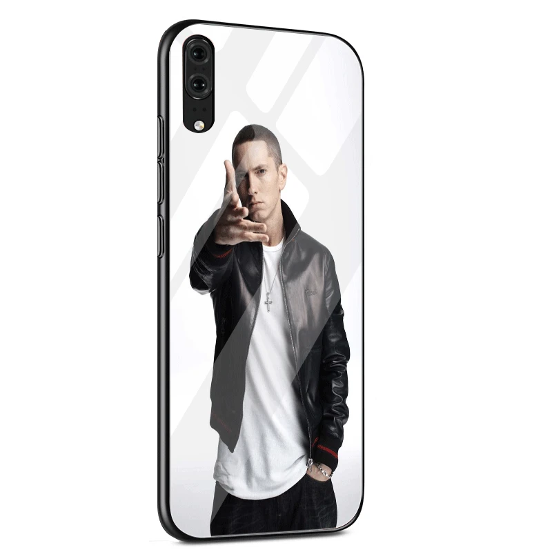 G4 Чехол для телефона из стекла ТПУ для huawei P10 P20 P30 Lite Pro P Smart mate 10 20 Lite Y6 Y9 Honor 7A 8X9 10 чехол Eminem Shell - Цвет: G4