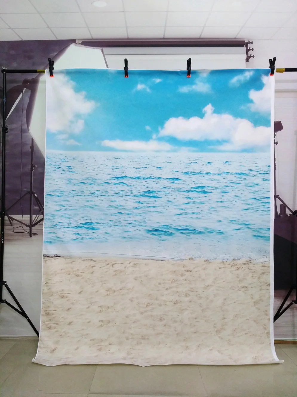 Flash Deal!!! Holiday Beach Sea Photography Backdrops Christmas Photo Studio Backgrounds Floral Newborn Photoshoot Wallpapers |