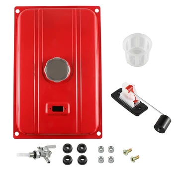 

Universal 5 Gallon Generator Gas Fuel Tank Valve Chrome Cap Engine