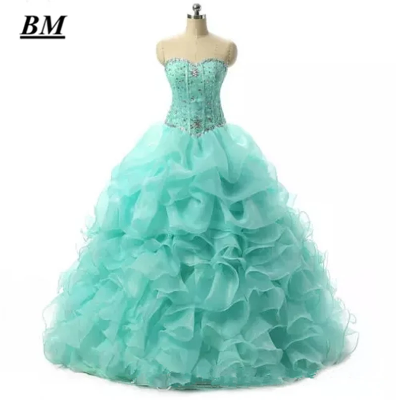 

New Stock Purple Cheap Quinceanera Dresses 2019 Ball Gown Beaded Sweet 16 Dresses Formal Prom Party Gown Vestido De 15 Anos BM42