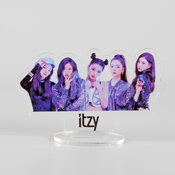 

Kpop ITZY Transparent Acrylic Humanoid Standing Cards ITZY K-pop Group Desktop Decoration ITZY Fans Gifts Drop Shipping