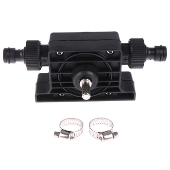 

1PCS Black Electric Drill Pump Self Priming Transfer Pumps Oil Fluid Best Water