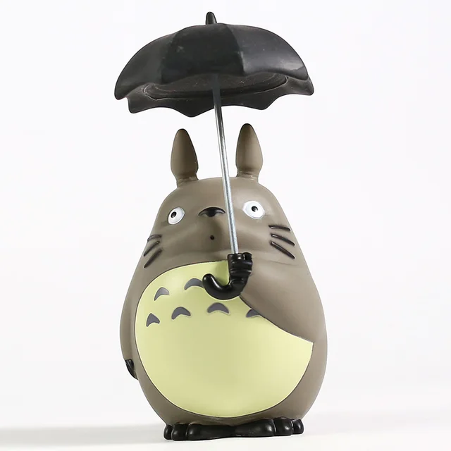 Hayao Miyazaki My Neighbor Totoro with Umbrella Action Figure - Kuru Store