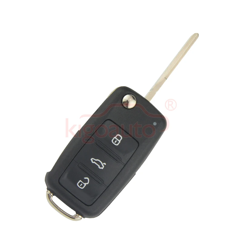 5K0837202AD дистанционный ключ 3 кнопки HU66 434 МГц 5K0 837 202 AD для VW ключ Passat Polo Golf Jetta Beetle 202AD ключ kigoauto