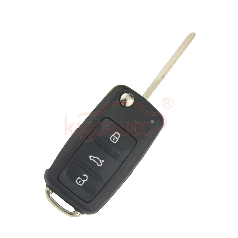 5K0837202AD дистанционный ключ 3 кнопки HU66 434 МГц 5K0 837 202 AD для ключа VW Passat Polo Golf Jetta Beetle