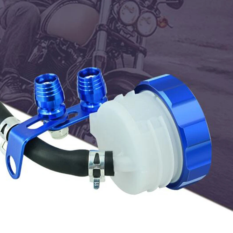 Motorcycle Aluminum CNC Front Brake Clutch Tank Fluid Cup Oil Cylinder