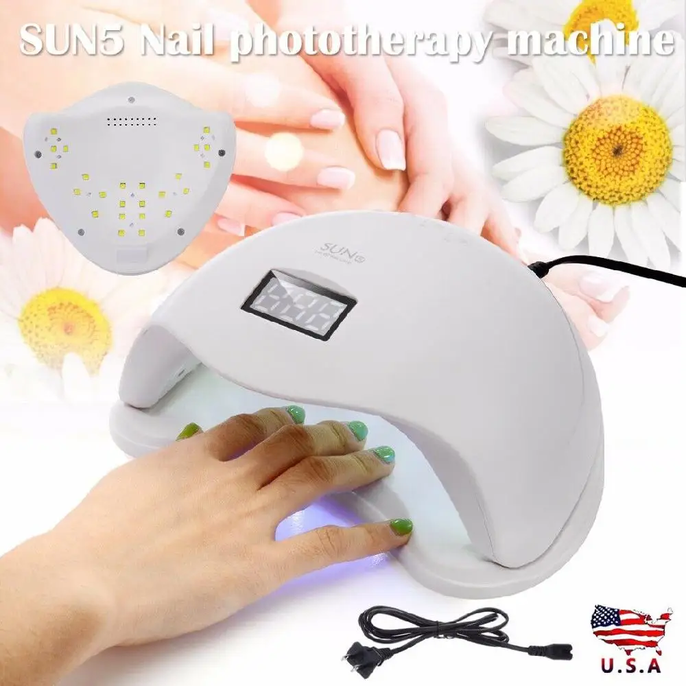 

SUNUV 48W SUN5 Professional LED UV Nail Light LED Nail Lamp Nail Dryer