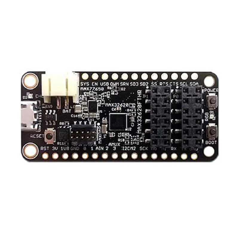 

1 pcs x MAX32620FTHR# MAX32620FTHR Rapid Development Board with MAX32620 with FPU