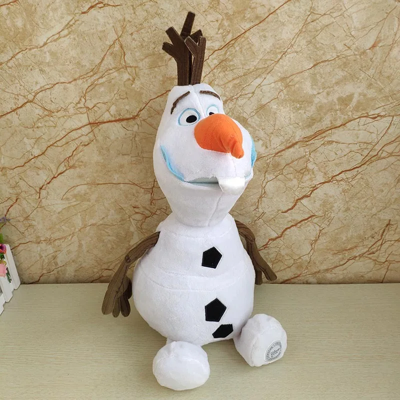 Disney Frozen 2 23 см/30 см/50 см Снеговик Плюшевые игрушки в виде Олафа Мягкие плюшевые куклы Kawaii мягкие животные для детей рождественские подарки
