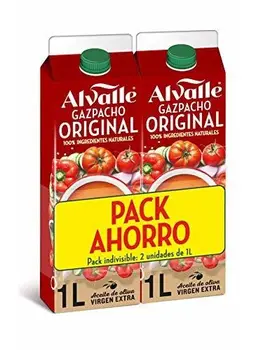 

Alvalle Gazpacho Original - Paquette de 2 x 1 L - Total: 2 L