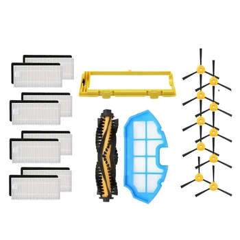 

ing Robot Accessories, Main Brush Filter Side Brush Combination, Suitable for ECOVACS N79 N79S ing Robot