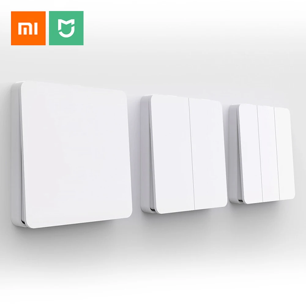 Оригинальный умный выключатель Xiaomi Mijia настенный переключатель одинарный